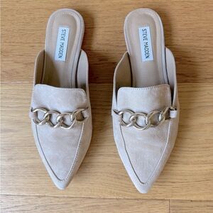 Steve Madden | Forte Flat Suede Leather Mule Sz. 8.5